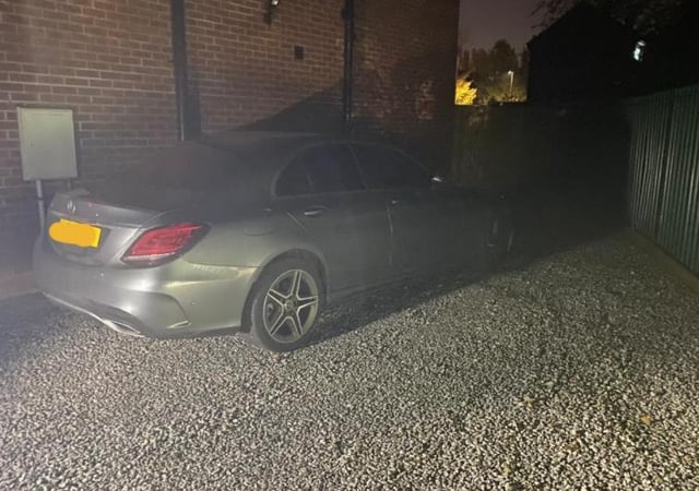 Stolen car found in Balby