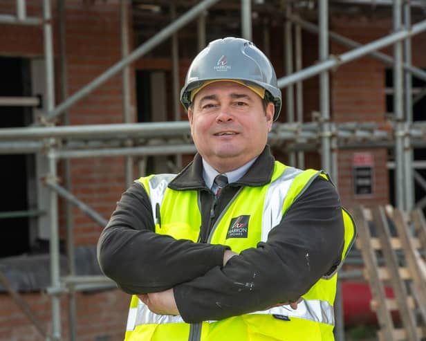 Harron Homes Site Manager Paul Jezusek