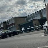 A police cordon has been in place in Dunscroft.