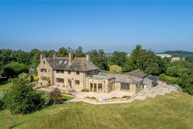 The property is located on Manor House Lane in Alwoodley, in one of North Leeds’ most desirable areas. Nearby are a wealth of sporting facilities, including Alwoodley and Sandmoor golf courses, and it sits surrounded by open countryside.