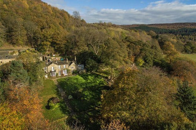 The most expensive house on our list this seven bedroom country house has a library and generous grounds and gardens. Marketed by Savills, 01904 918663.
