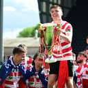 Patrick Kelly enjoyed a successful season at Rovers, helping them win the League Two title.