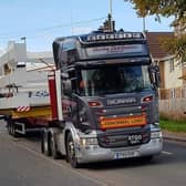 A 50 metre long 'abnormal load' convoy will be travelling from the M18 to Chapeltown, Sheffield, today