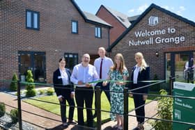 Gemma Bateman, Head of Sales, Persimmon South Yorkshire; Deputy Mayor and portfolio holder for business, Councillor Glyn Jones; Mark Beevers, Head of Land and Planning, Persimmon South Yorkshire; Councillor Aimee Dickson; Rhianne Ince, Sales Manager, Persimmon South Yorkshire