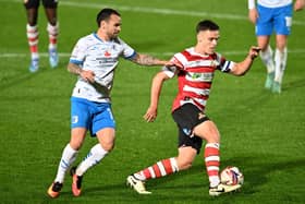 Owen Bailey was more involved with the game playing a slightly deeper role on Tuesday night against Barrow.