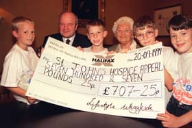 Who can you spot in these fundraising pictures for St John's Hospice going back more than 20 years?