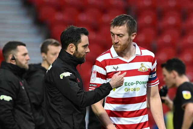 Doncaster Rovers head coach Danny Schofield wants captain Tom Anderson to stay at the club.