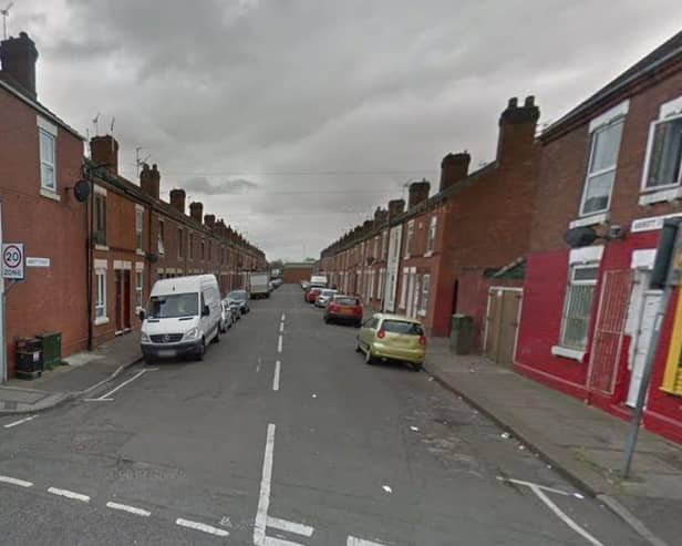 Notes alleging a priest killed a woman to cover up a steamy sexual relationship have been sent to homes in a Doncaster street.