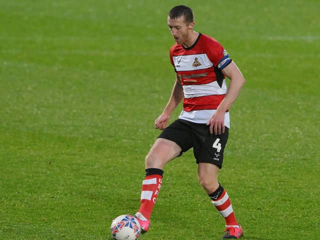 Doncaster Rovers defender Tom Anderson.