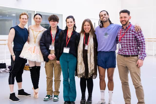 Edward Watson, Mariko Sasaki, brother, Izzy, mum, Joseph Sissens, dad.