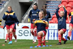 Doncaster Rovers Belles started the new season with a thrilling win at Lincoln City. Picture: Andrew Roe/AHPIX LTD