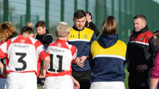 Andy Butler, pictured in his role as Doncaster Rovers Belles boss.