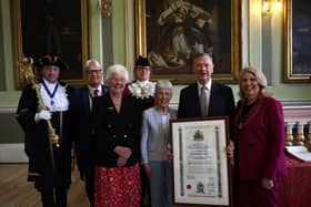 Baron Kirkham has been awarded the Freedom of Doncaster, the city's highest honour.