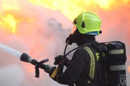 Firefighters deal with kitchen and shed fire in Doncaster.