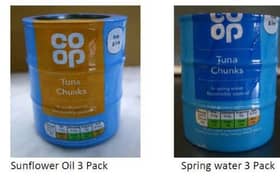 These are the products being recalled