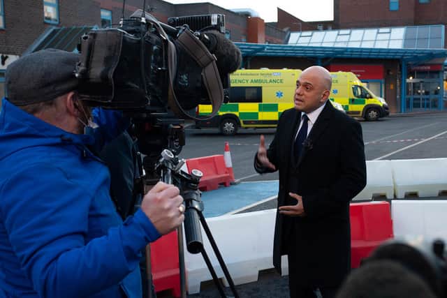 Health Secretary Sajid Javid when asked about Doncaster's bid for a new hospital remained tight-lipped but said it had submitted a 'very good business case'.