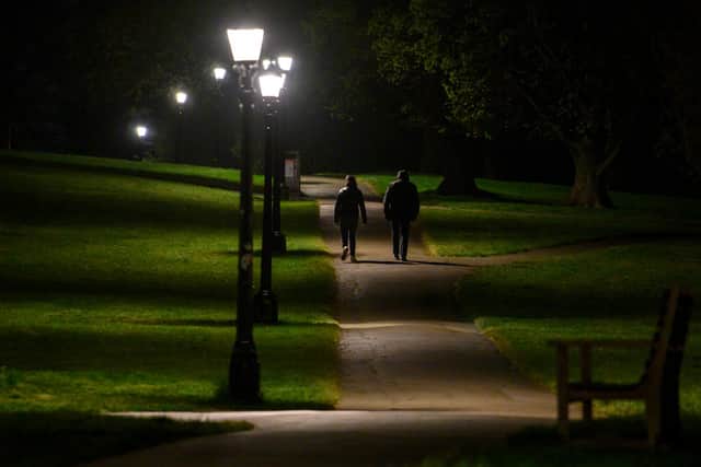 The night walk will promote mental well being.