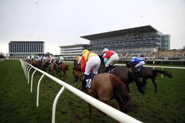Action from Doncaster. Photo by Tim Goode - Pool / Getty Images