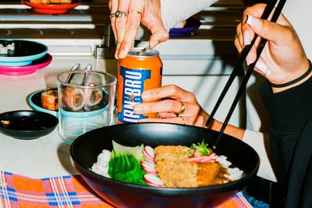 Fair fa’ your sushi rolls: Irn-Bru team up with YO! to offer haggis sushi to re-imagine Burns.