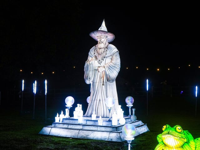 Yorkshire Wildlife Park winter illuminations 2025