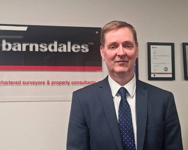 Ian Dickinson - new finance and operations director at The Barnsdales Group