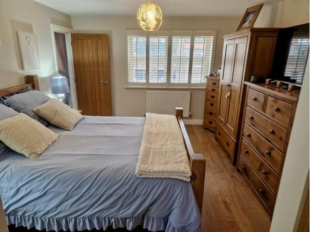 One of the property's five bedrooms.