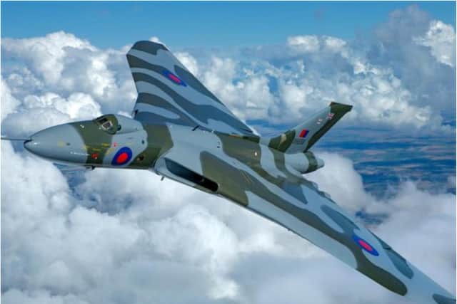 Doncaster's famed Vulcan bomber.