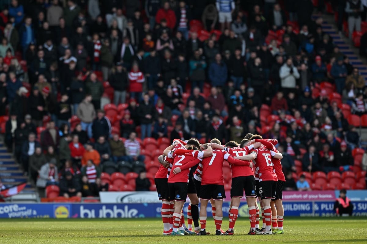 'Not for show' - Why Doncaster Rovers players performed pre-match huddle against Newport County