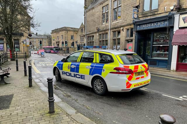 Police caught residents who travelled from Doncaster to Bakewell to exercise today.