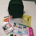 Contents of a VIP bag