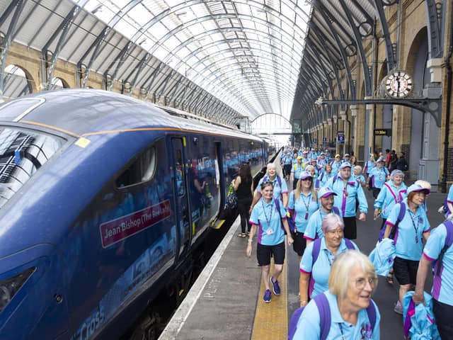 Dedicated Doncaster volunteers enjoy trips to London throughout January as a special thank you from Hull Trains.