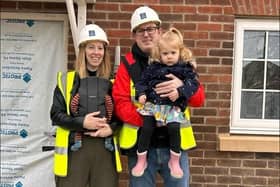 Craig and Lyndsay Aylott were looking to move into a readily available home with their newborn son Seth and two-year-old Maeve.