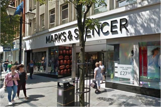 What does the future hold for the city centre branch of M&S?