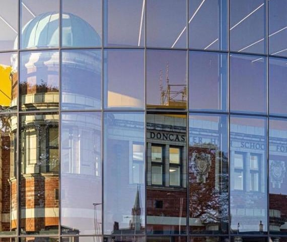 The new museum in the town centre captured by @carolhallphoto