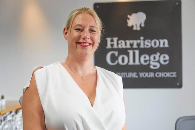 Harrison College principal Gemma Peebles