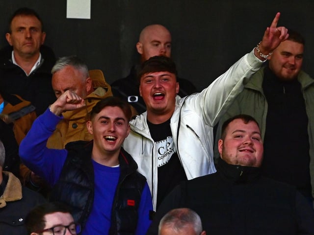 Rovers were backed by a 1,000-plus away following. Picture:Andrew Roe/AHPIX LTD.