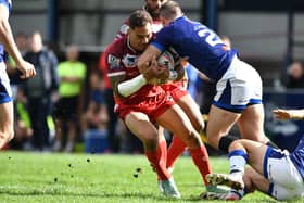 Misi Taulapapa was on the trysheet for Doncaster.