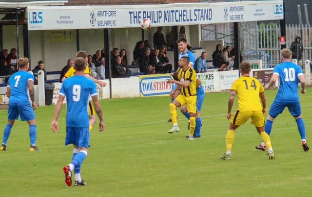 Armthorpe went down 2-0 at home to Nostell MW. Photo: Steve Pennock
