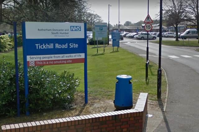 Tickhill Road Hospital, Balby, Doncaster. Picture: Google