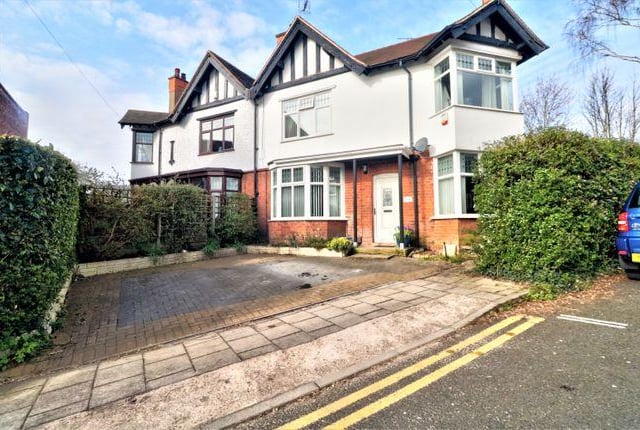 This four bedroom semi-detached house on Shirburn Avenue next to the park is on the market for £220,000. Marketed by Yopa, 01322 584475.