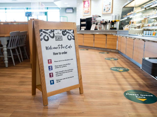 Finally, enjoy a relaxing break at the Morrisons Cafe, Parkgate this weekend.