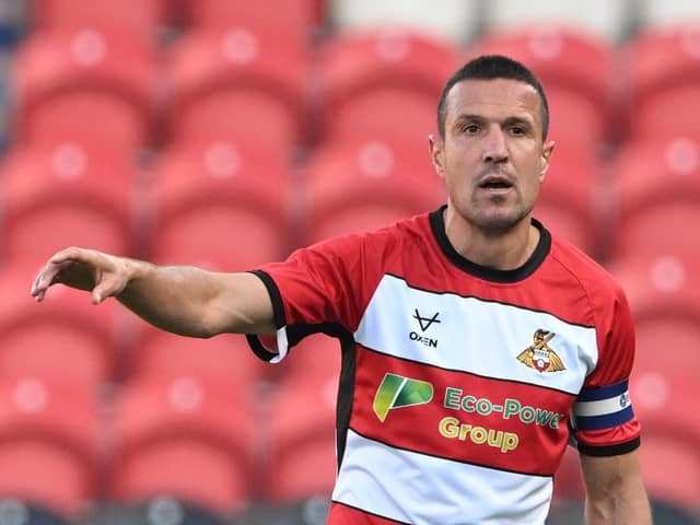 New Doncaster Rovers captain Richard Wood.