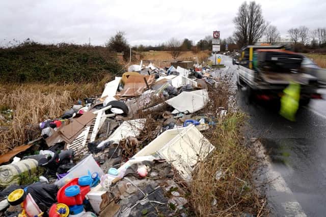 Decrease in fly-tipping incidents in Doncaster.