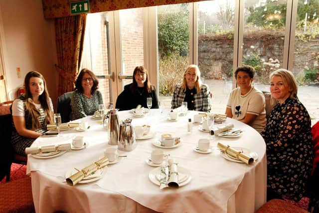 Long-serving colleagues had a lovely afternoon celebrating their milestones.