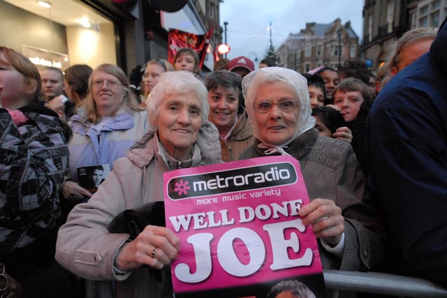 Look at the support for Joe in 2009.