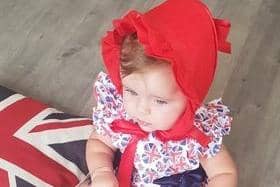 Evianna Larose, aged nine months