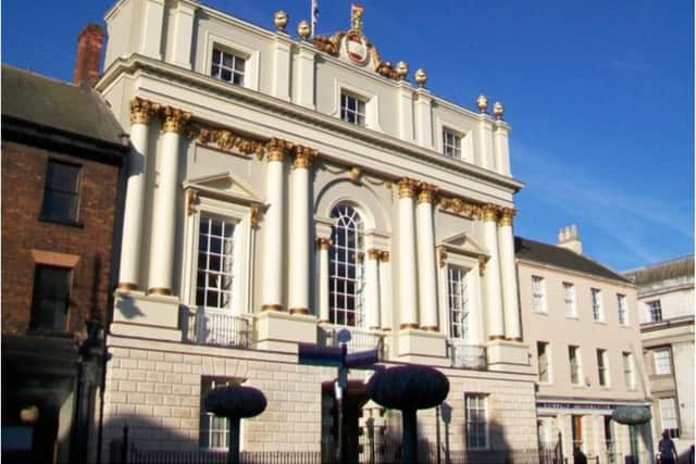 Doncaster Mansion House is among the buildings sealed off.