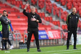 Doncaster Rovers' manager Grant McCann.