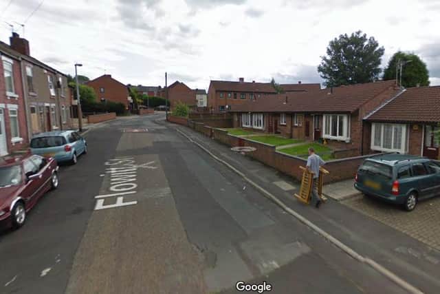 The fire took place on Flowitt Street, Mexborough.