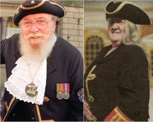 Anita Johnson will follow her dad Ted Corney into the role of town crier.